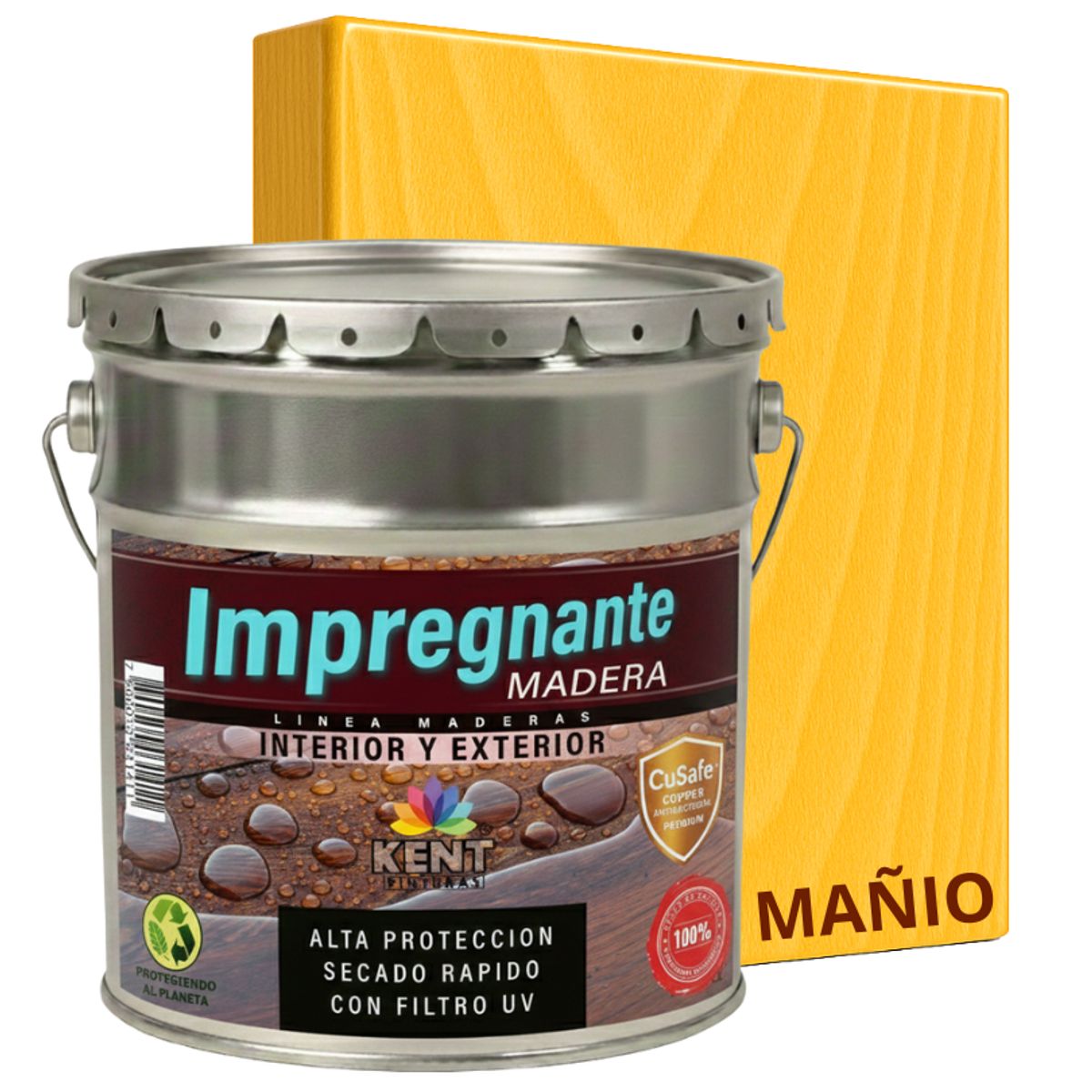KENT - IMPREGNANTE MADERA - ANTI TERMITAS- TINETA 4G - MAÑIO