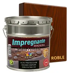 KENT - IMPREGNANTE MADERA - ANTI TERMITAS- TINETA 4G - ROBLE OSCURO