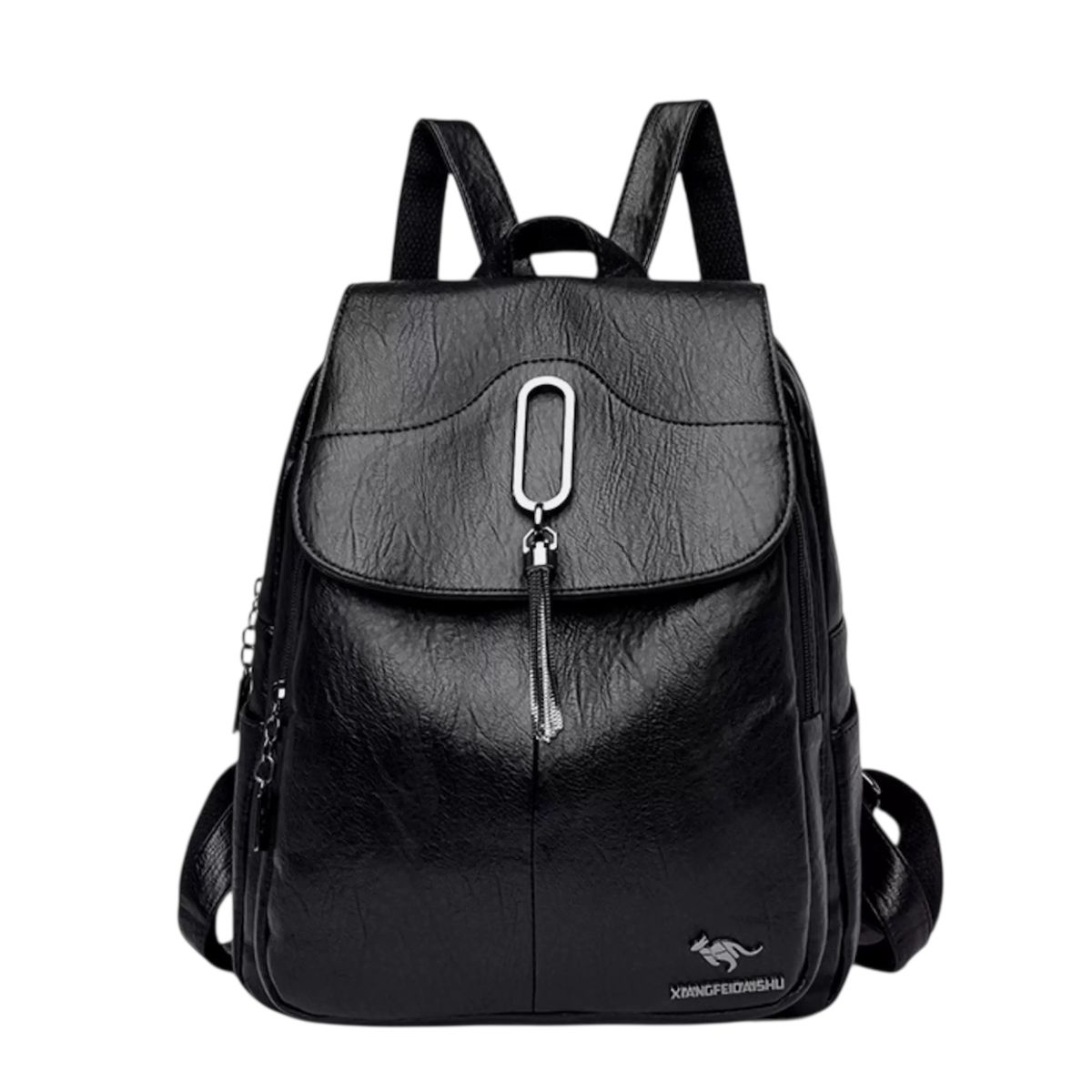 GENERICO - Mochila borla para mujer de diseño clásico británico