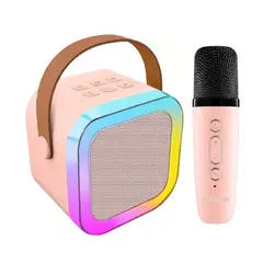 GENERICO - Mini Parlante Karaoke Con Micrófono K12