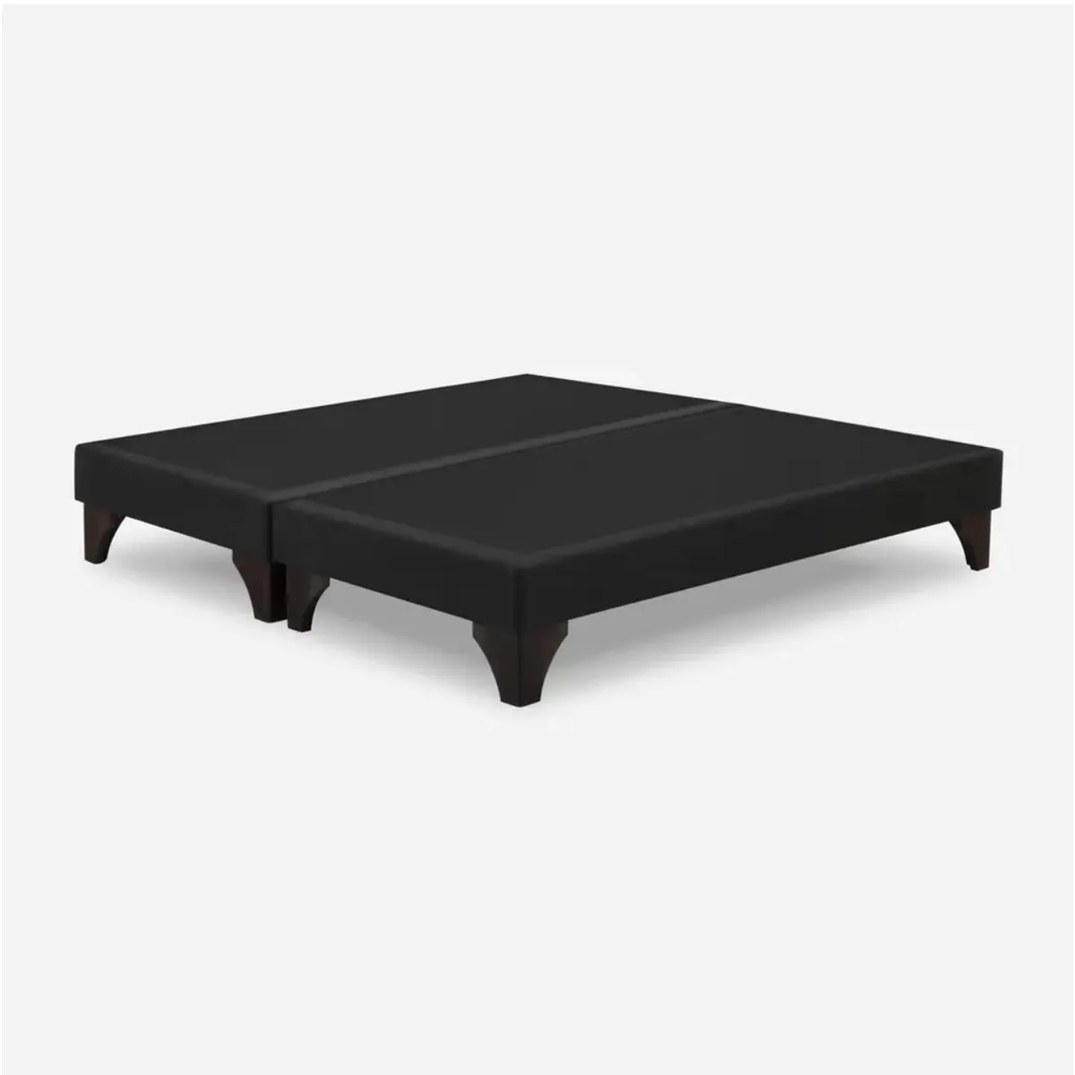 GENERICO - bases para cama de dos plazas color negro top