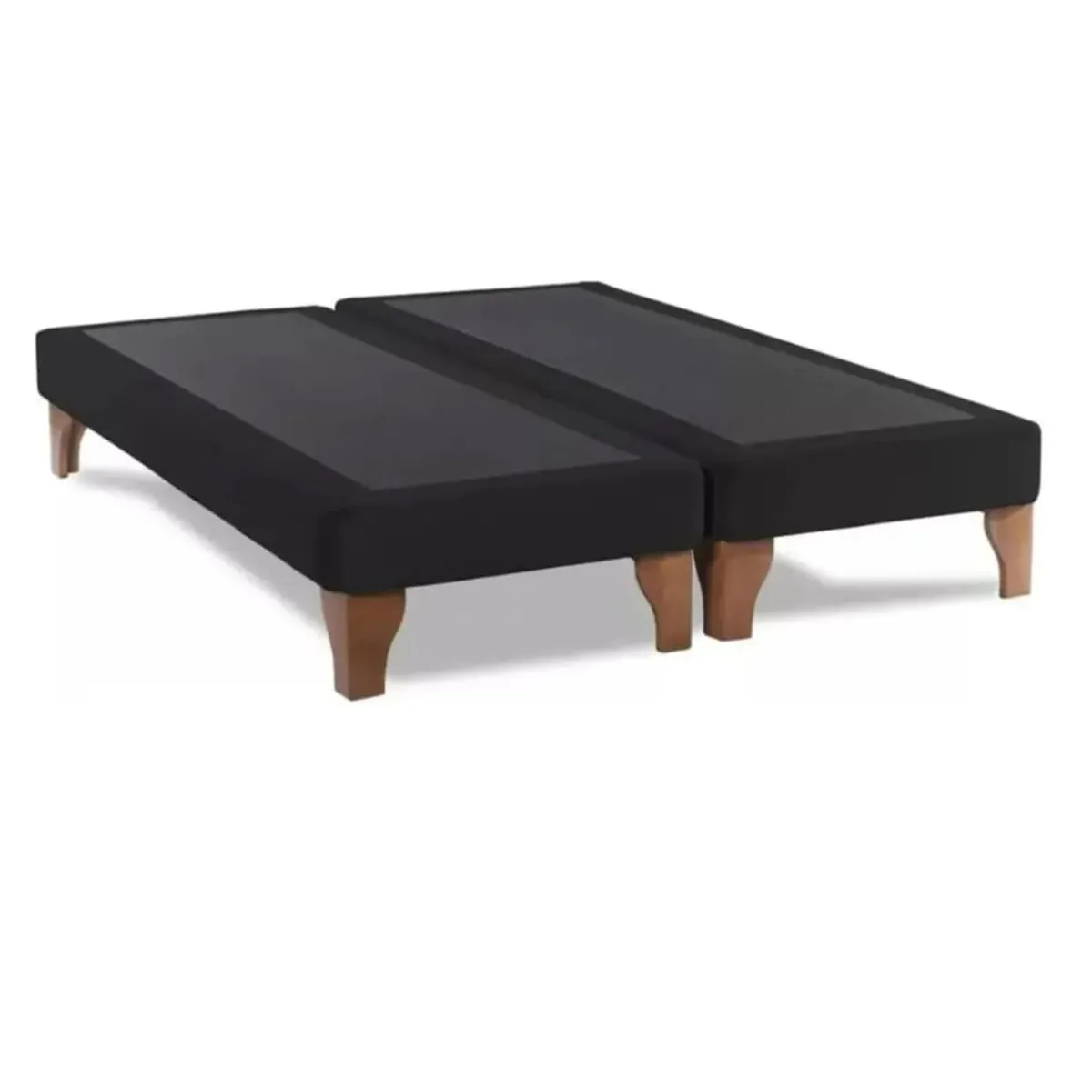 GENERICO - bases para cama de dos plazas color negro top