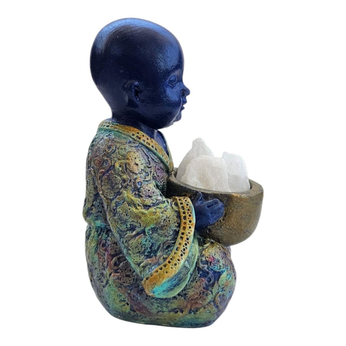 CREA TALLER - BUDA + CUARZO BLANCO DECORATIVO 12CM