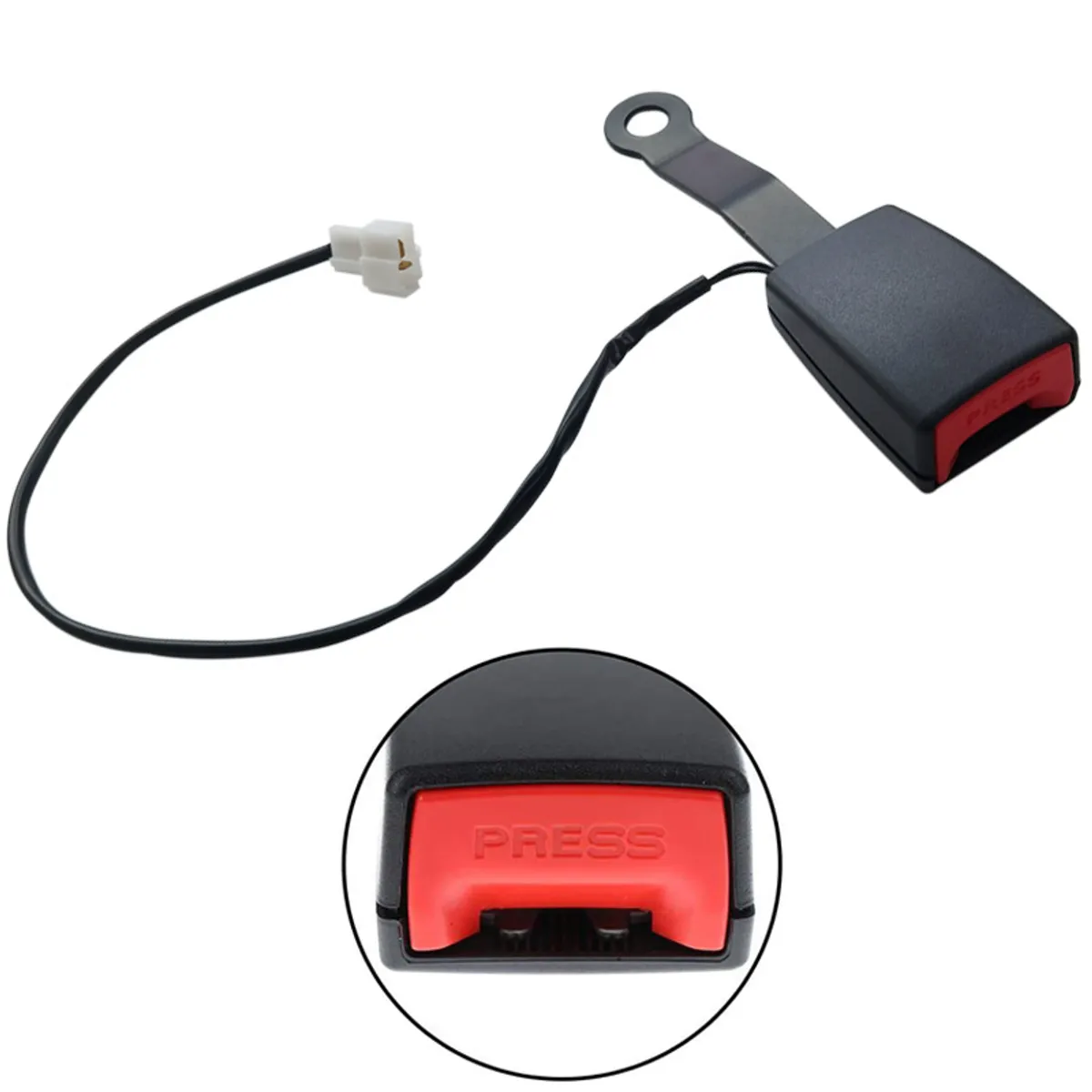 GENERAL - Cinturón De El Coche Seguridad Genérica 173mm 90% Universal