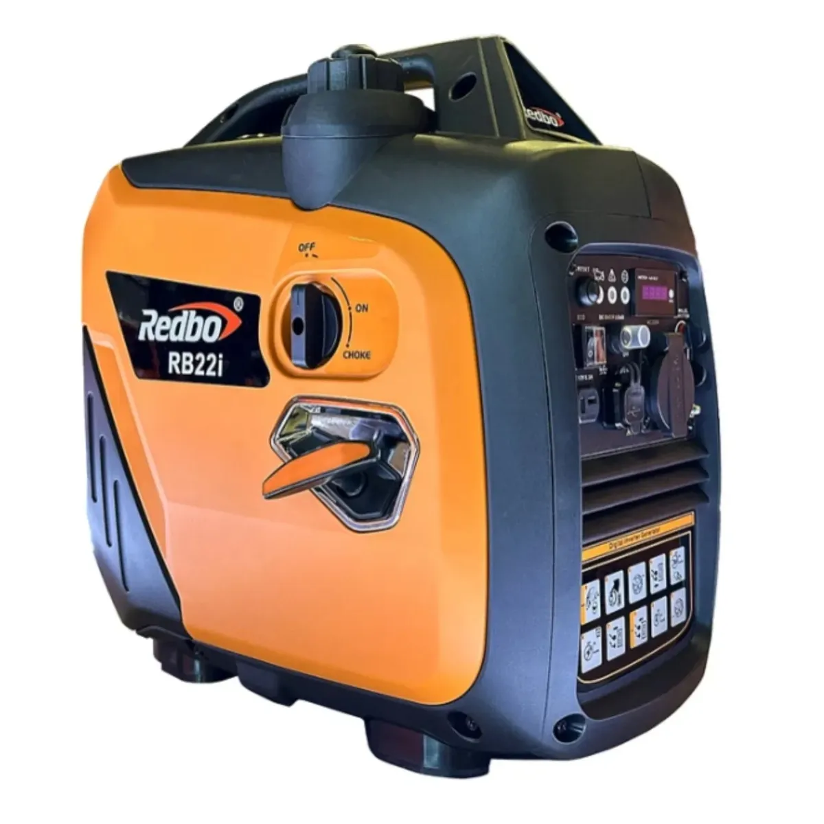REDBO - Generador Inverter Insonoro Certificado Profesional 2400 Watts