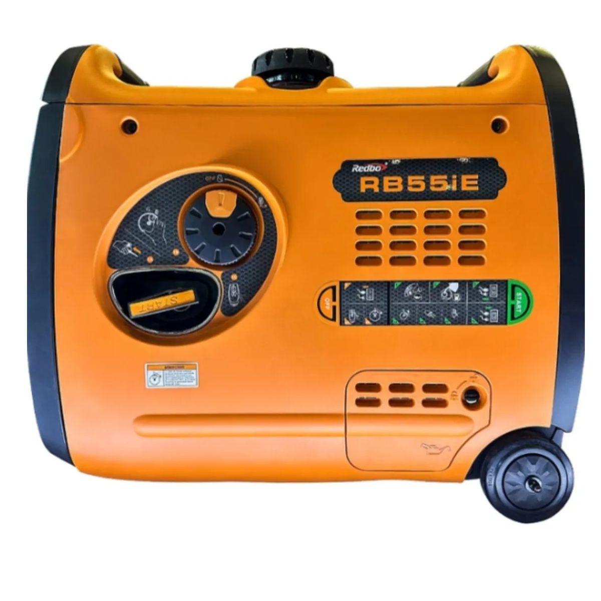 REDBO - Generador Inverter Insonoro Certificado Profesional 5500 Watts