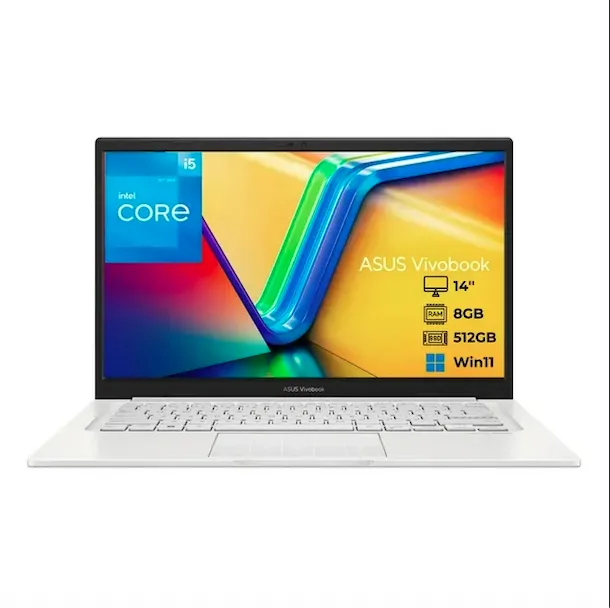 Notebook Vivobook Intel Core 5 120U 8GB RAM 512GB SSD 14