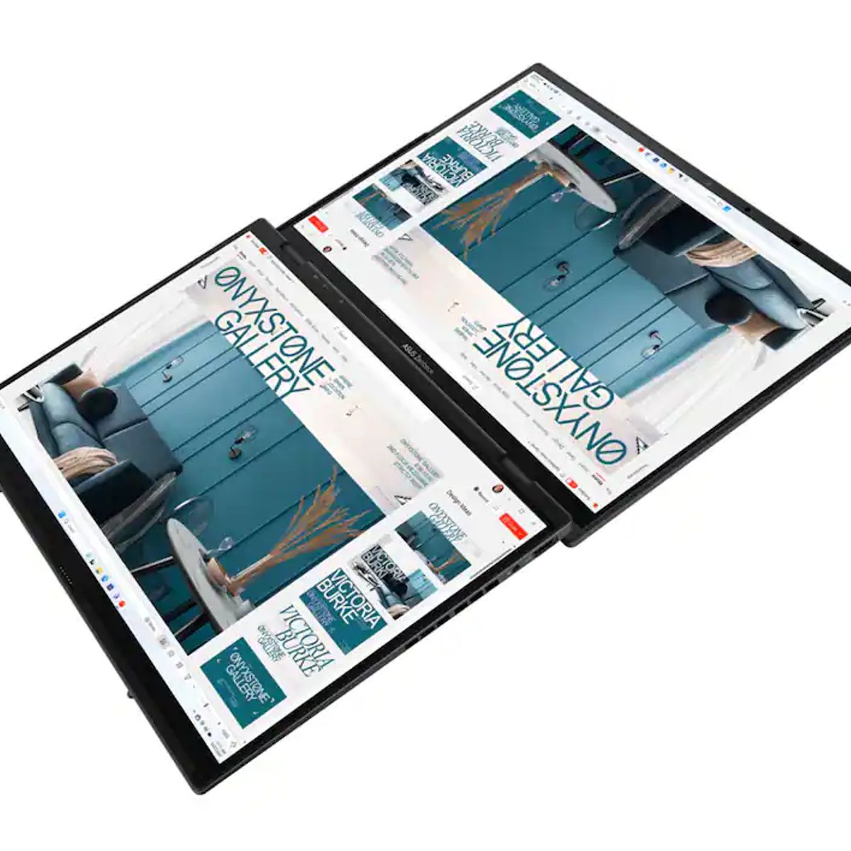 ASUS - Notebook Asus Zenbook DUO  Intel Core Ultra 9 285H 32GB RAM 2TB SSD Dual 14" A Touch