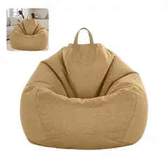 ATURE - 100x120cm Puf Gigante En Forma De Pera Y Sin Rellenolavable