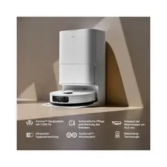 MOVA - E30 Ultra Robot Aspirador y Fregasuelos 7000Pa Succion