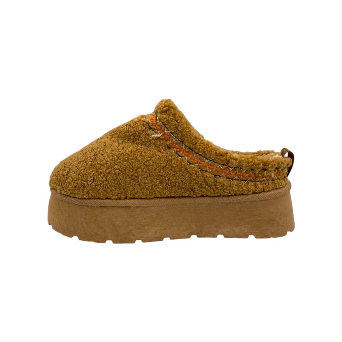 HERIEL - Pantufla Camel Chiporro Mujer