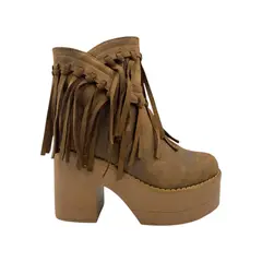 HERIEL - Botín Café Flecos Taco Mujer