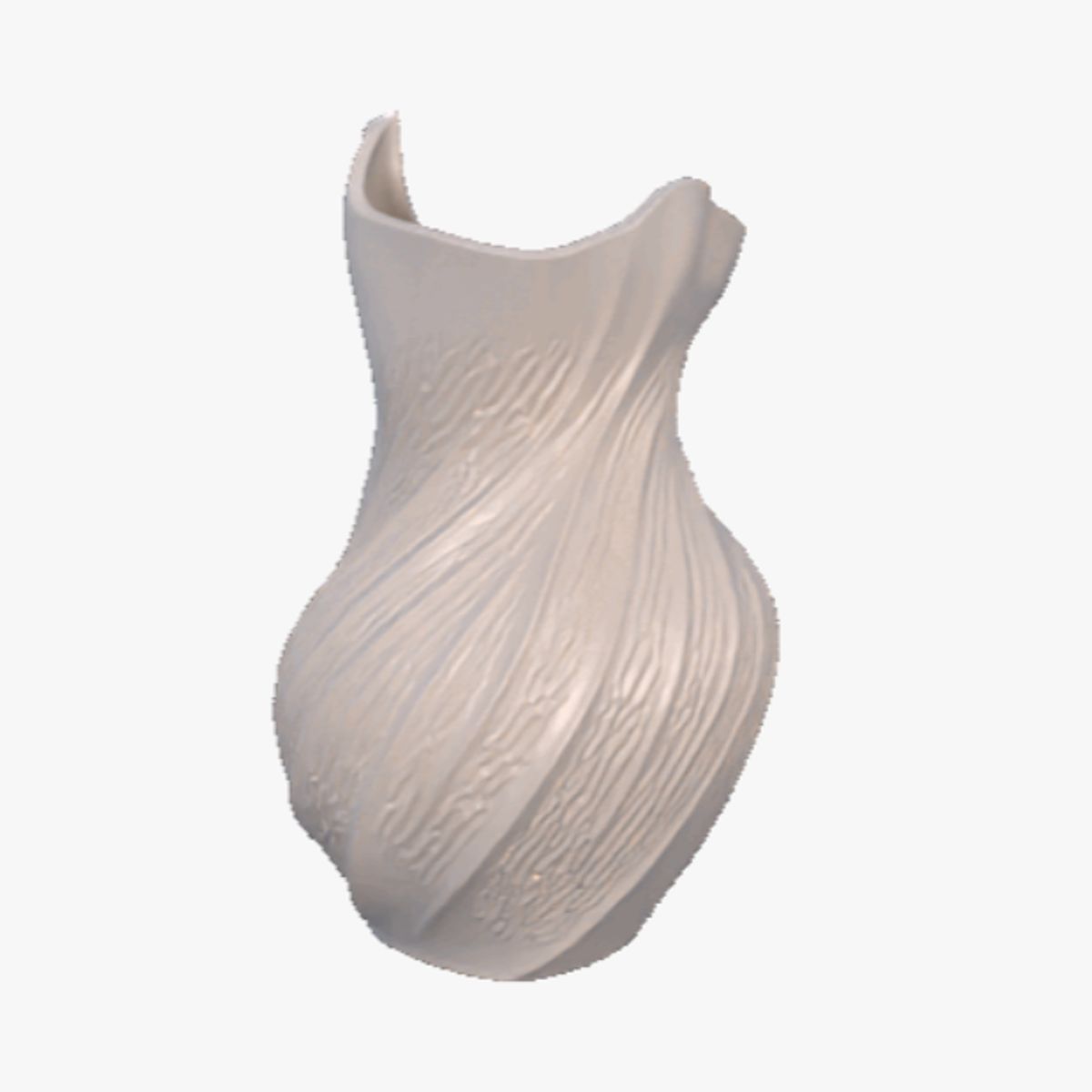 GENERICO - Figura Decoración- Escultura Jarrón Elegante