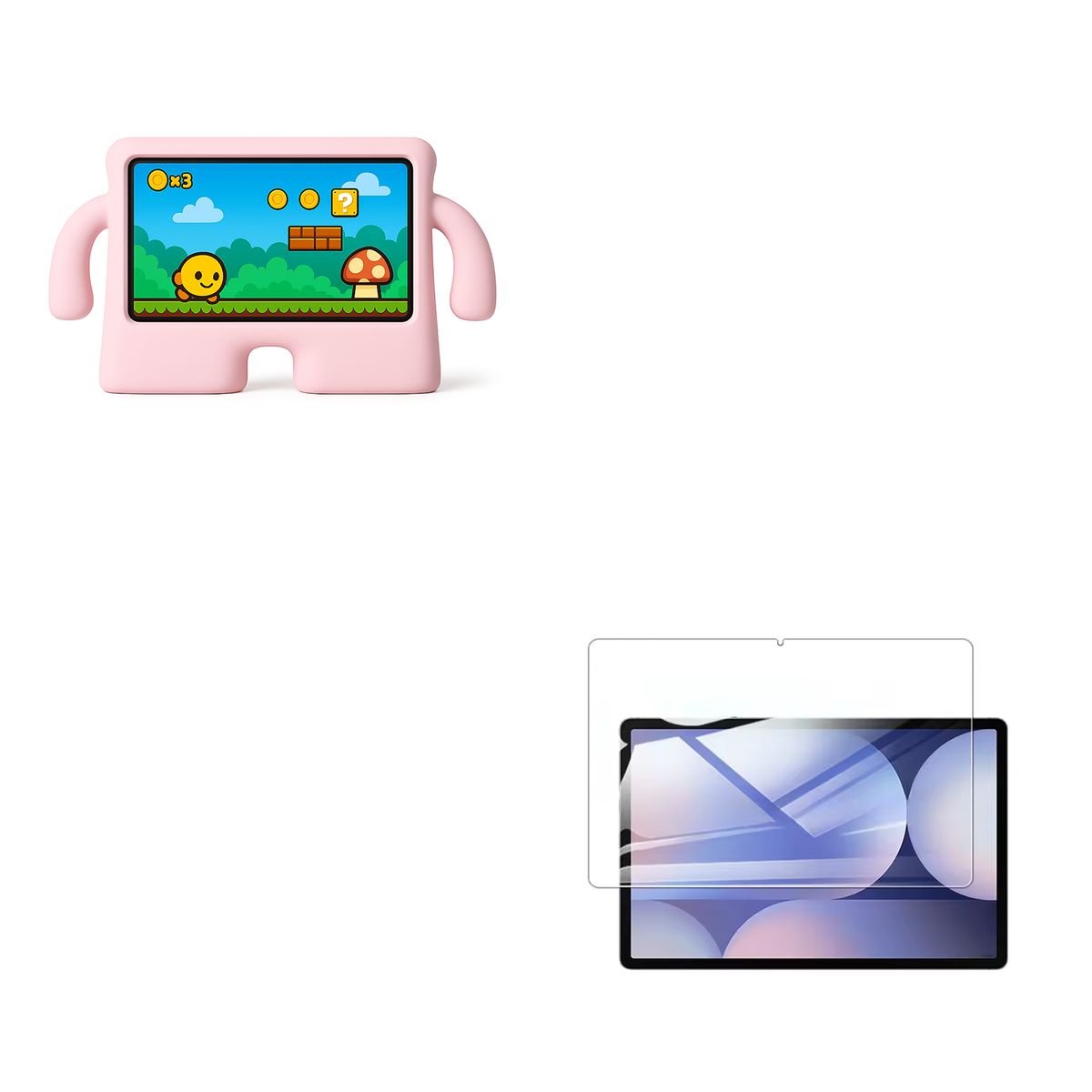 JOIGO - Carcasa Niños Anti Golpe EV Para Tab Samsung A11 8.7 Lami Rosado