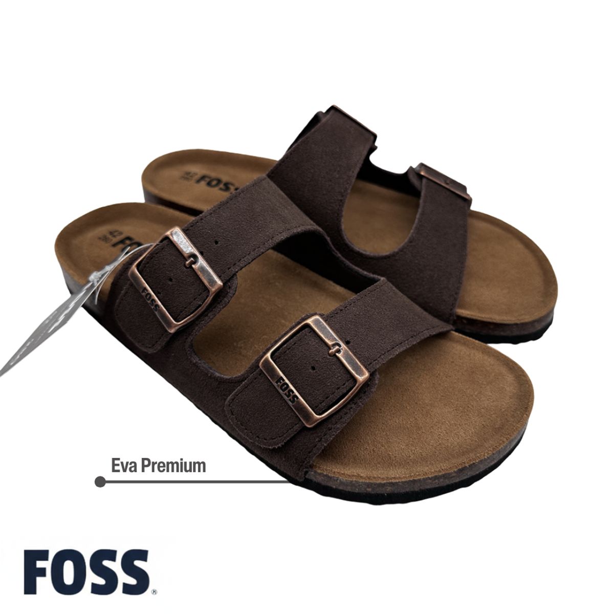 FOSS - Sandalias Chalas Hombre Cómodas Correa Playa Verano Blake Foss