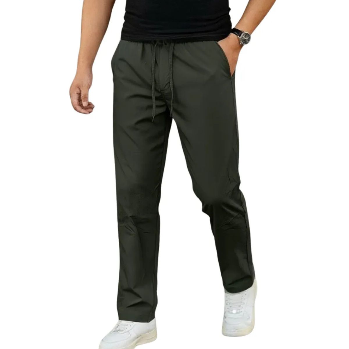 LOOK SHOP - Pantalón Trekking Secado Rápido Hombre Softshell Tactico 8709