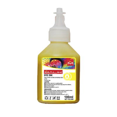 Malik Tinta Amarilla 100Ml Compatible Canon Pixma Tinta