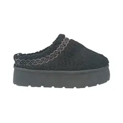 HERIEL - Pantufla Negro Chiporro Mujer