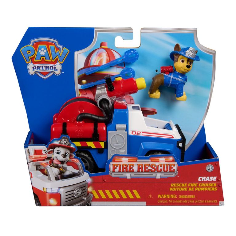 Camion de Rescate Bomberos Con Figura De Chase