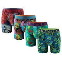 Pack de 4 Boxer Medio Algodón Hombre