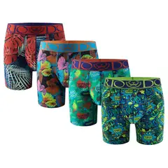 GIOVACCHINO - Pack de 4 Boxer Medio Algodón Hombre
