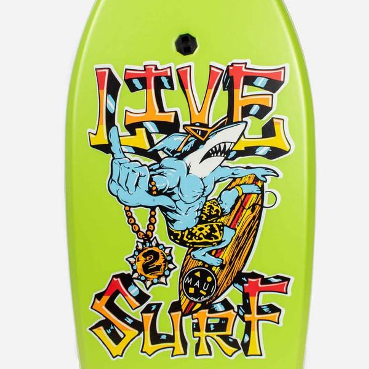 MAUI AND SONS - Bodyboard Livesurf Verde Infantil Maui and sons