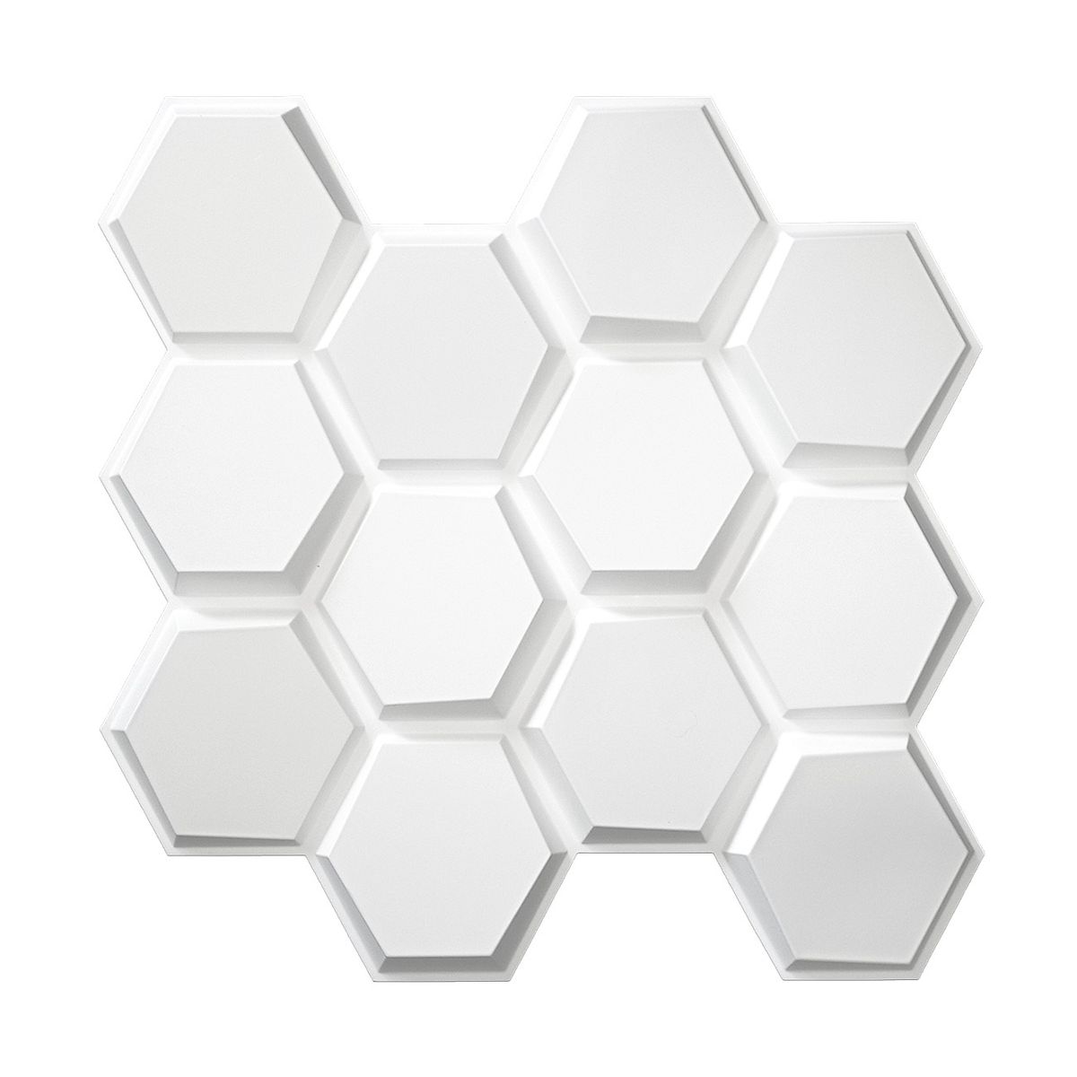 MERCAR RAY - Wall Panel Decorativo 3D Panal 2,4m² 12 paneles 50 x 50 cm