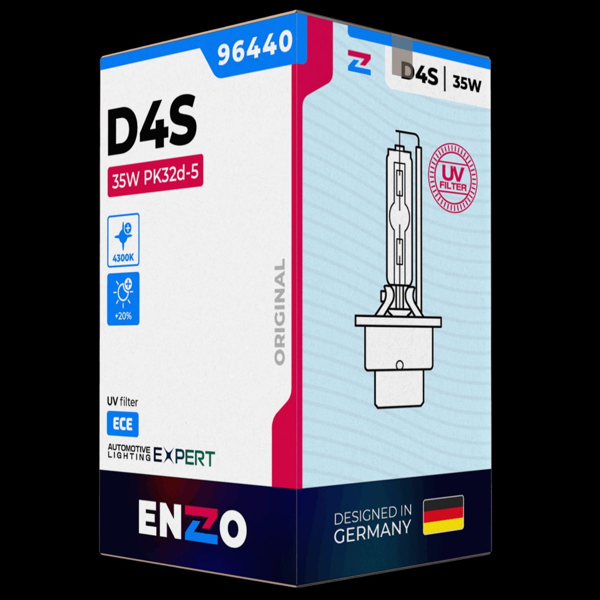 DE TODO Y MAS - Ampolletas Xenón D4S 96440 35W PK32d-2 HCB 4300K