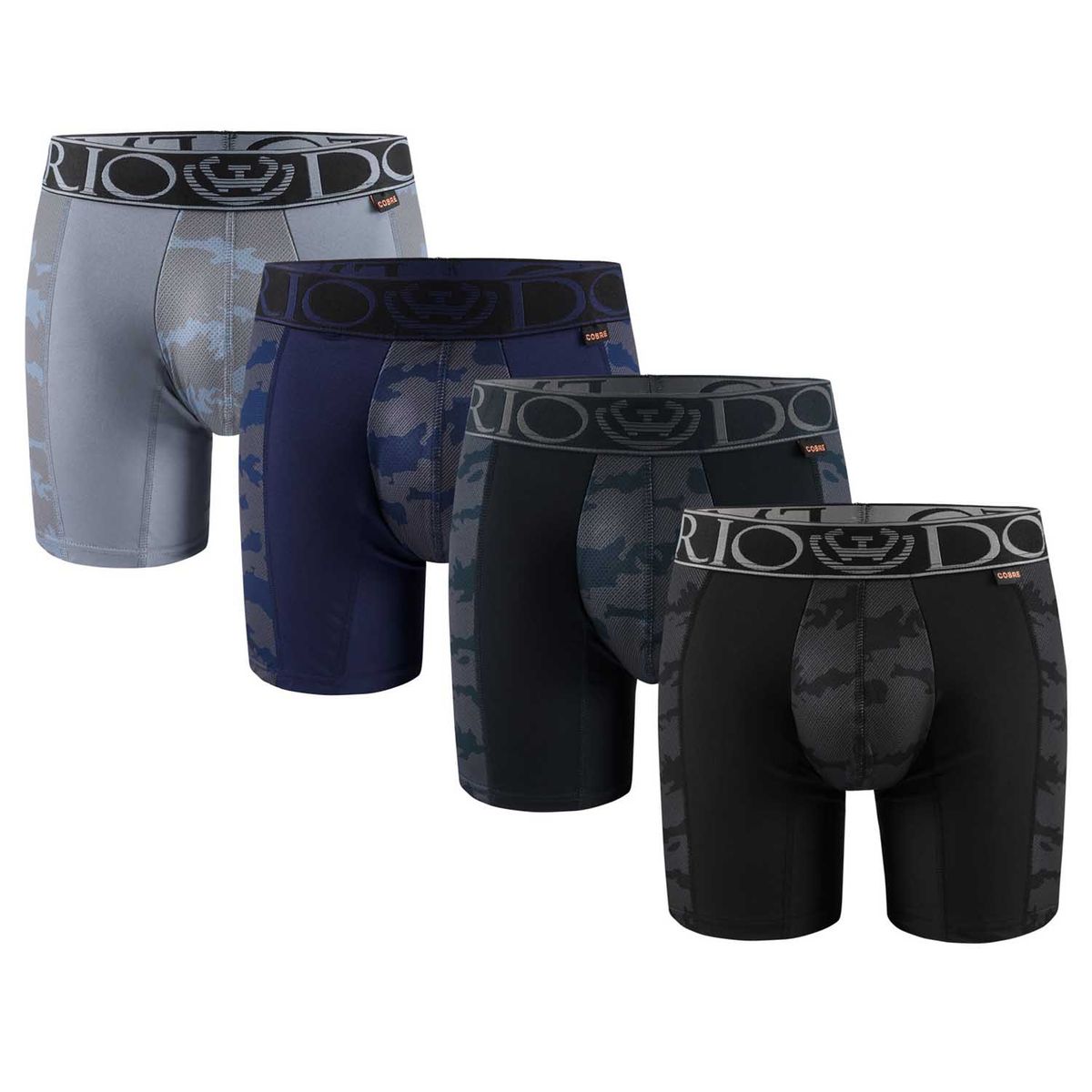 GIOVACCHINO - Pack de 4 Boxer Medio Microfibra Hombre