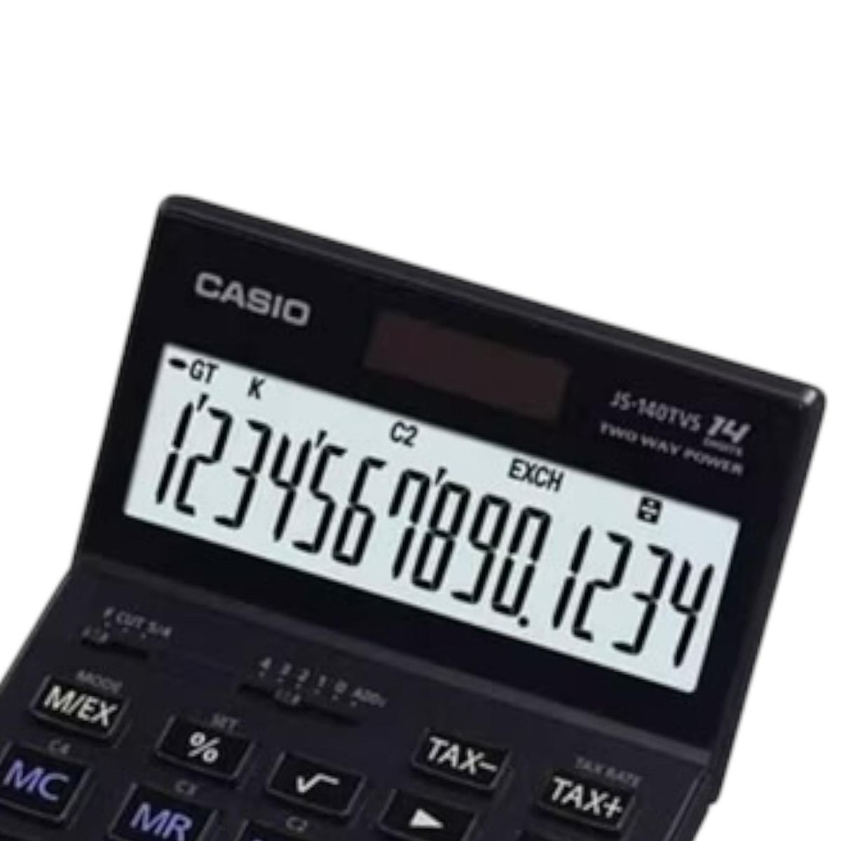 CASIO - Calculadora Casio JS-140TVS-BK