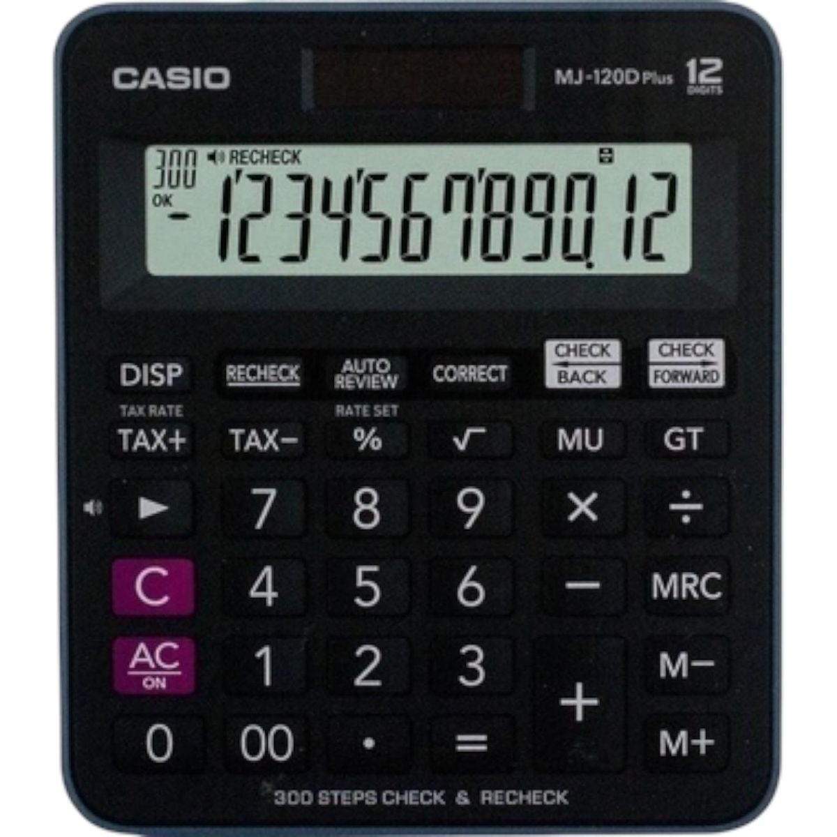 CASIO - Calculadora Casio MJ-120DPLUS-BKWDPW