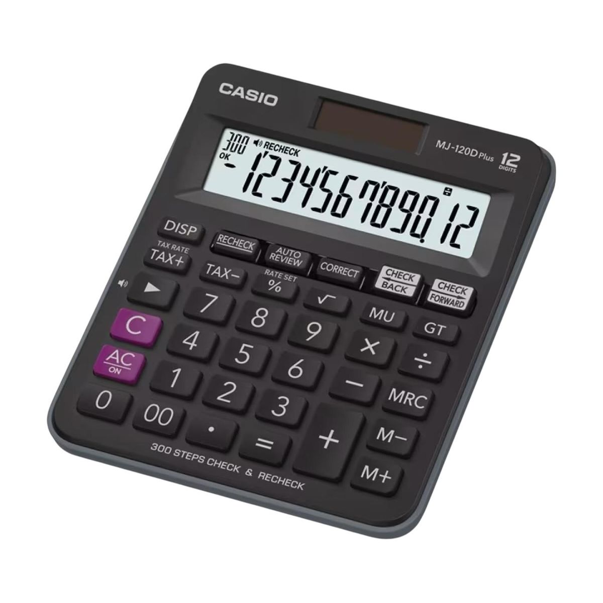 CASIO - Calculadora Casio MJ-120DPLUS-BKWDPW