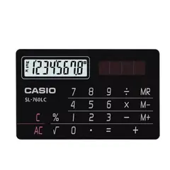 CASIO - Calculadora SL-760LC-BK-W-DH