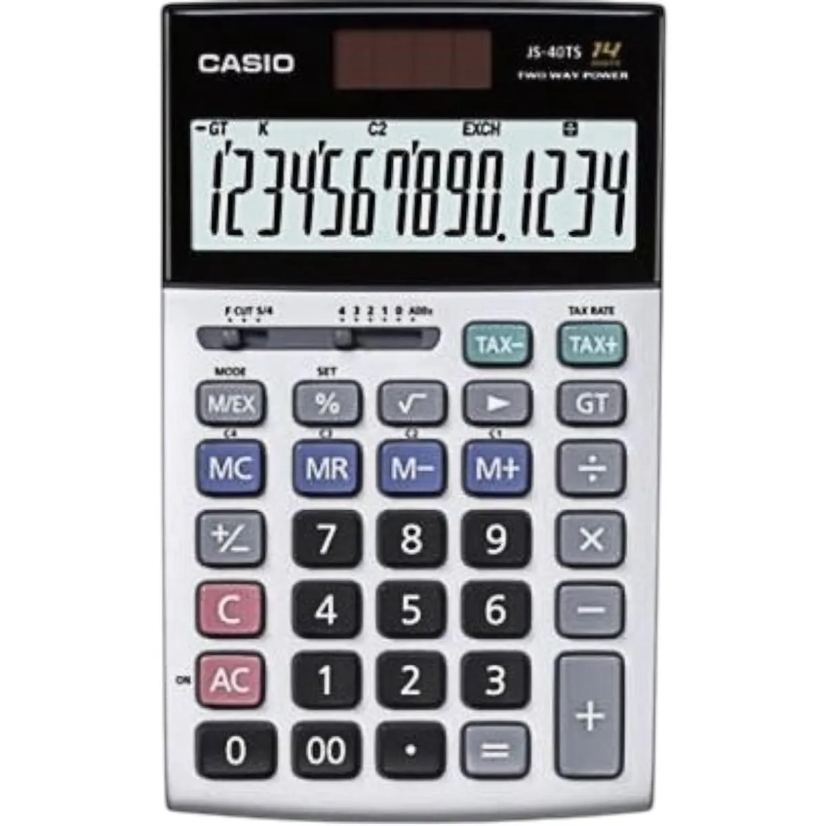 CASIO - Calculadora Casio JS-40TS-W-DH