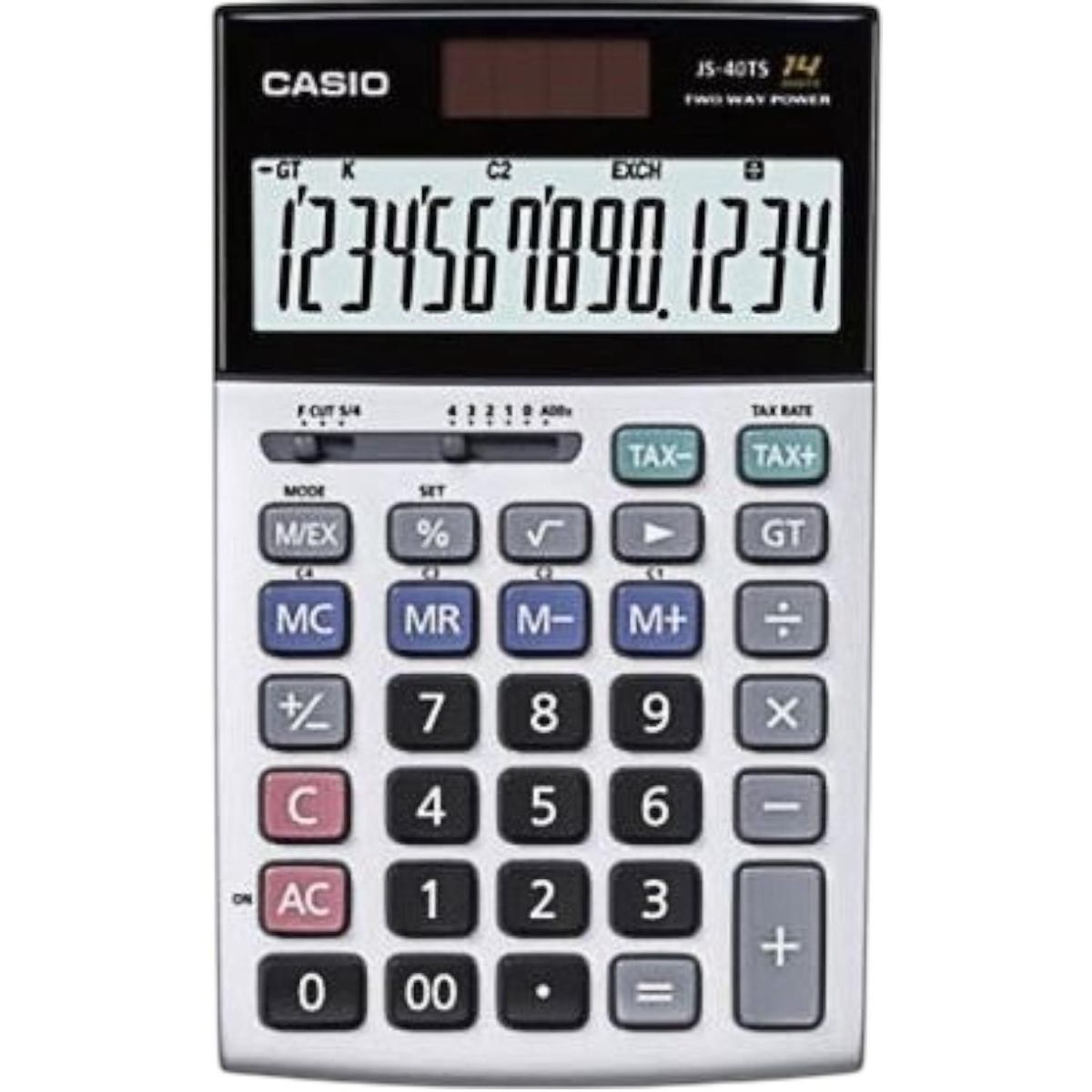 CASIO - Calculadora Casio JS-40TS-W-DH