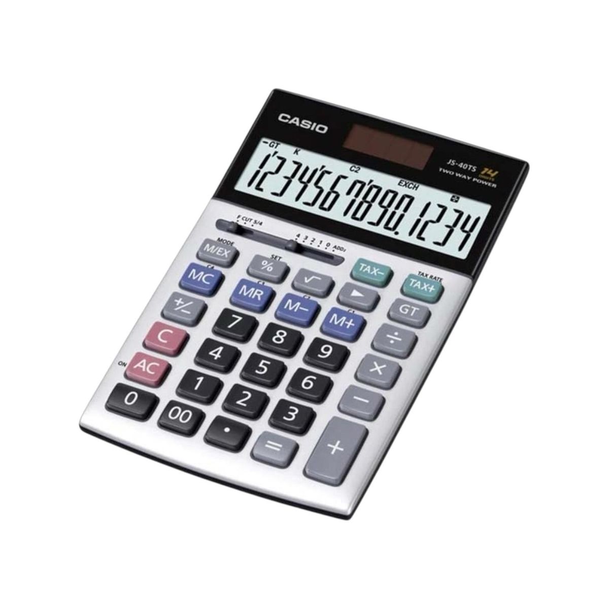 CASIO - Calculadora Casio JS-40TS-W-DH