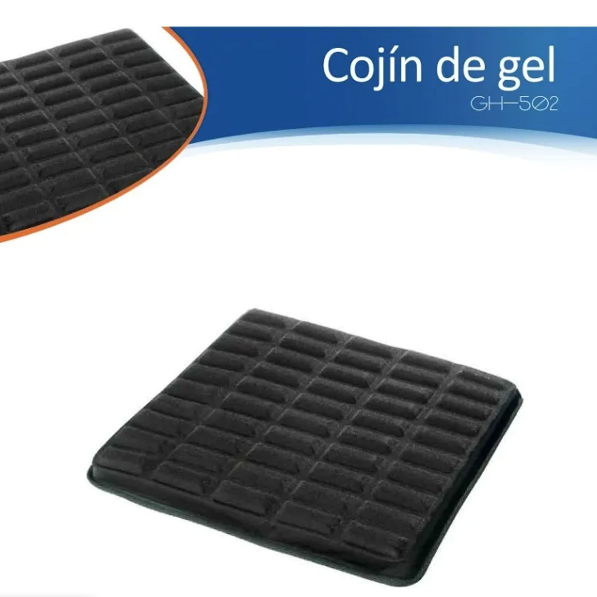 GENERICO - Cojín Antiescaras de Gel Estabilizador GH-502  Unidad