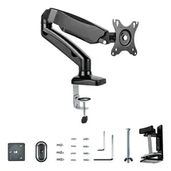 HOMEBRANDT - Soporte De Monitor Ergonomico A Gas Para Escritorio 17 A 32