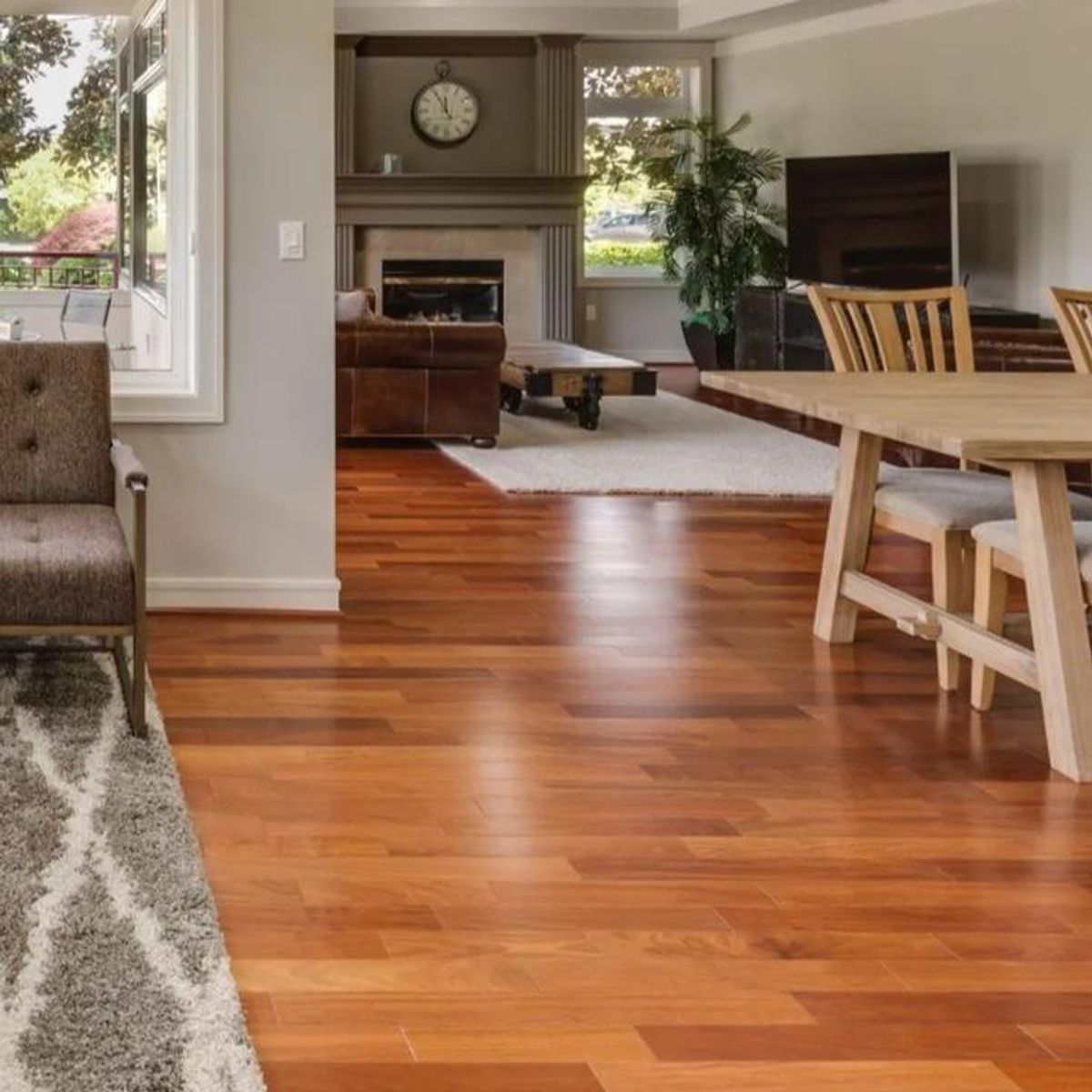 GENERICO - Porcelanato Tipo Madera 15×90  Atlas Caoba 1.35 m2