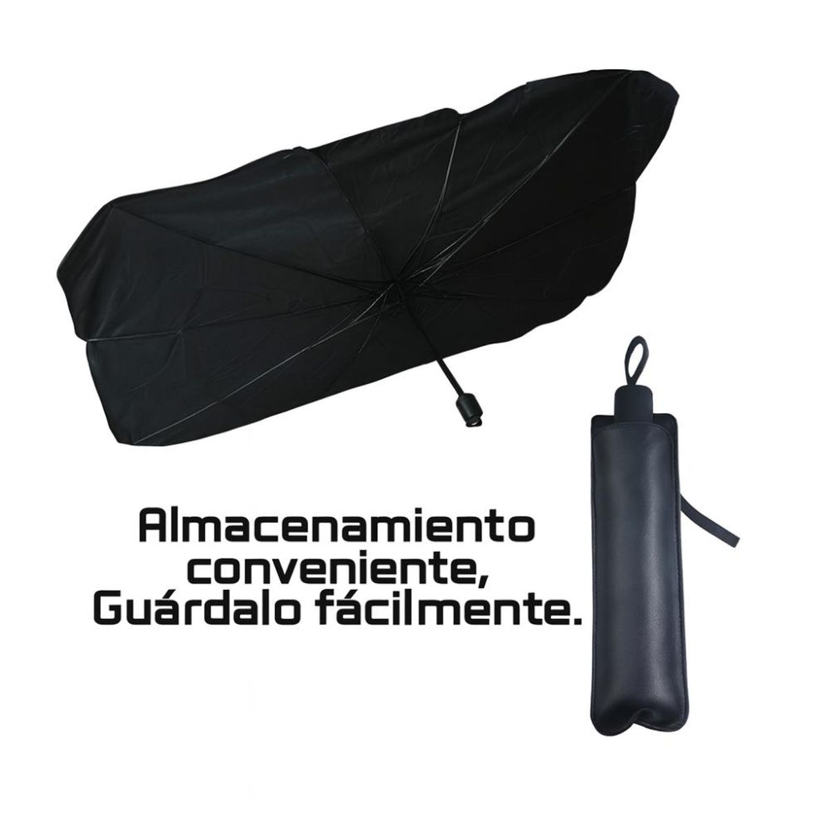GENERICO - Quitasol Parabrisas Sombrilla Parasol Sol Protector Auto