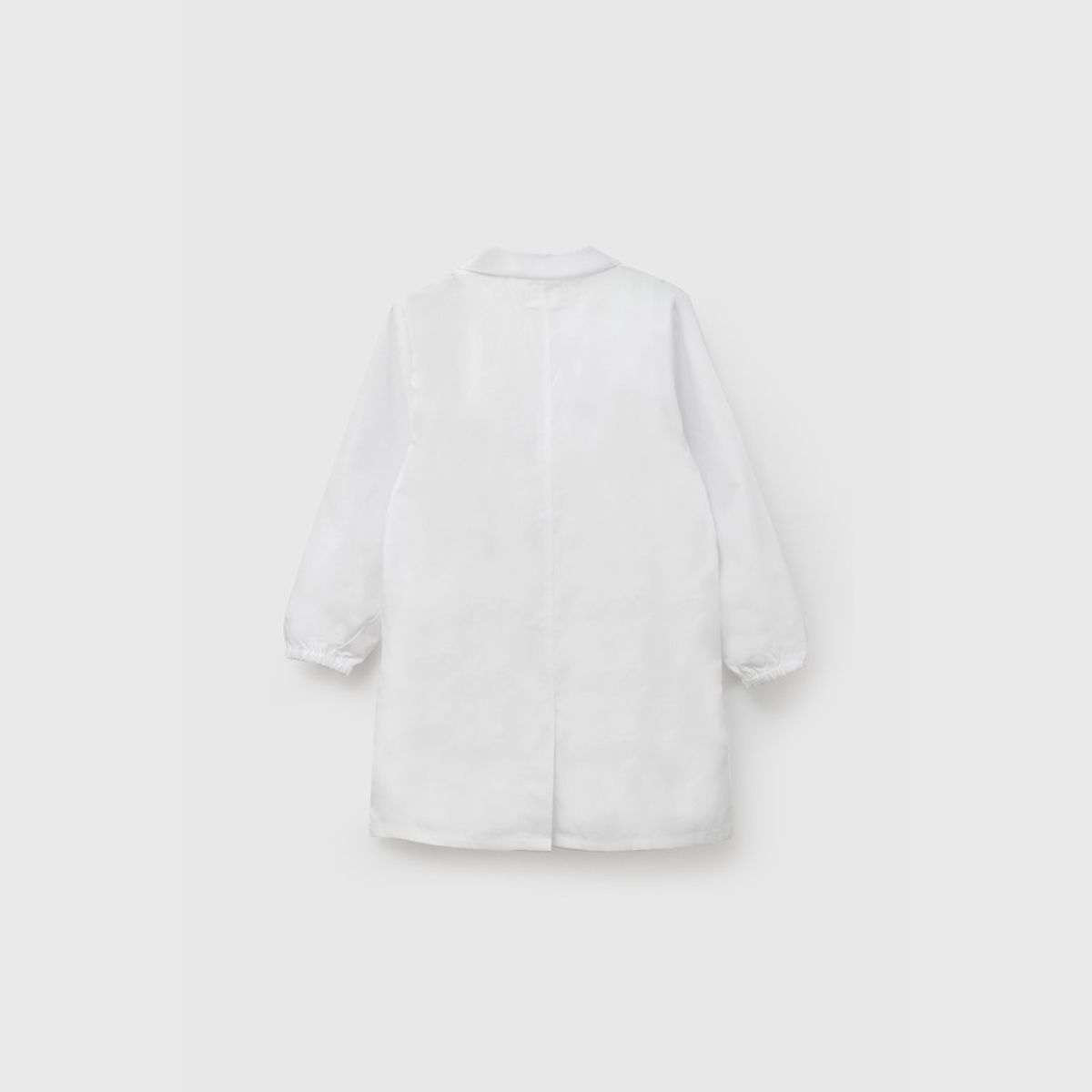 COLLOKY - Cotona Escolar Unisex Blanco con Botones y Costuras Resistentes