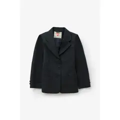 COLLOKY - Blazer Escolar de niña Azul con Botones de Reemplazo