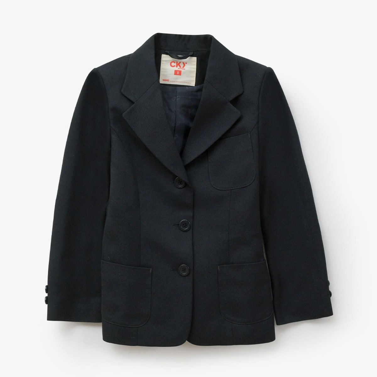 COLLOKY - Blazer Escolar de niña Azul con Botones de Reemplazo