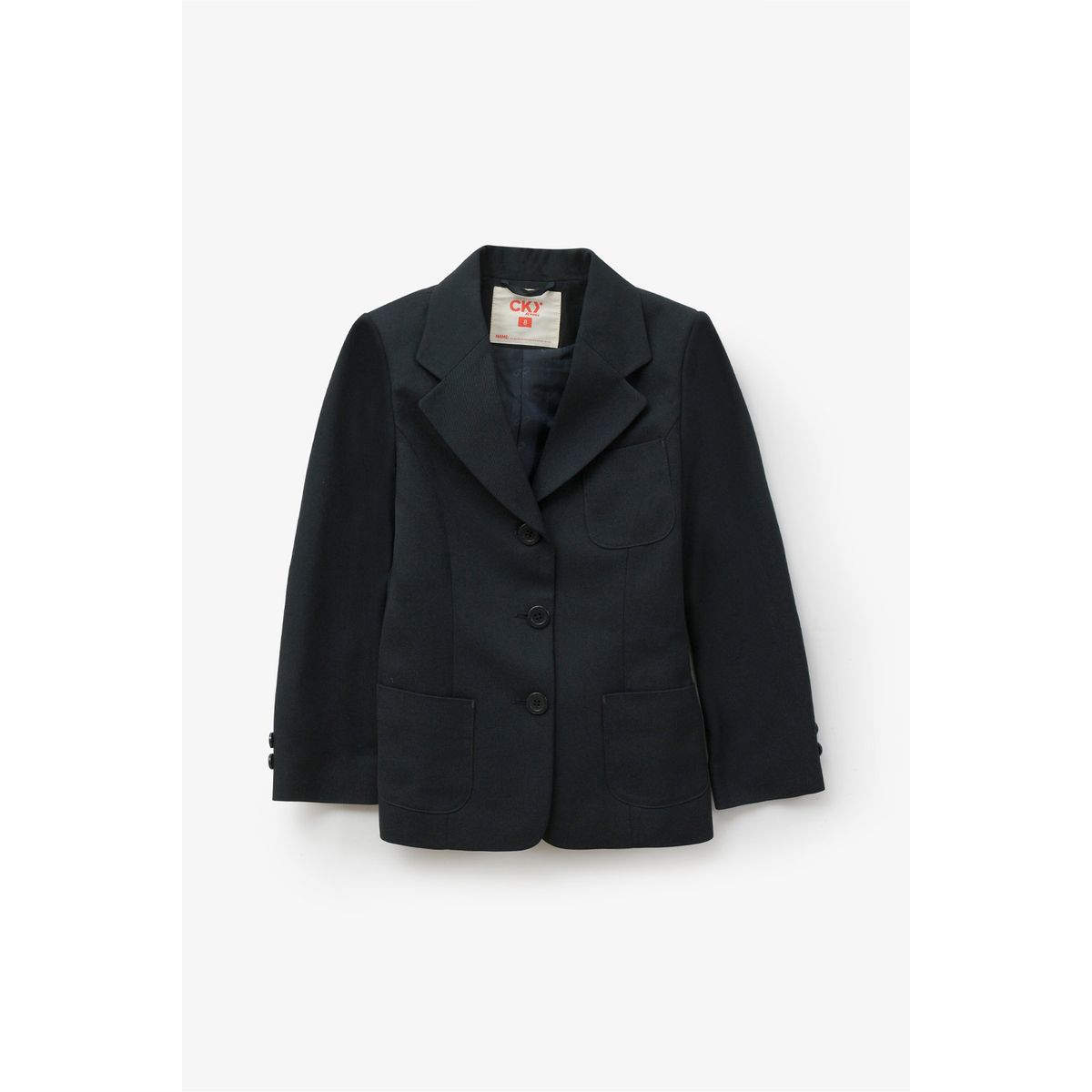 COLLOKY - Blazer Escolar de niña Azul con Botones de Reemplazo