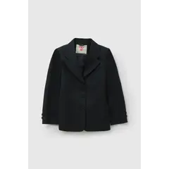 COLLOKY - Blazer Escolar de niña Azul con Botones de Reemplazo