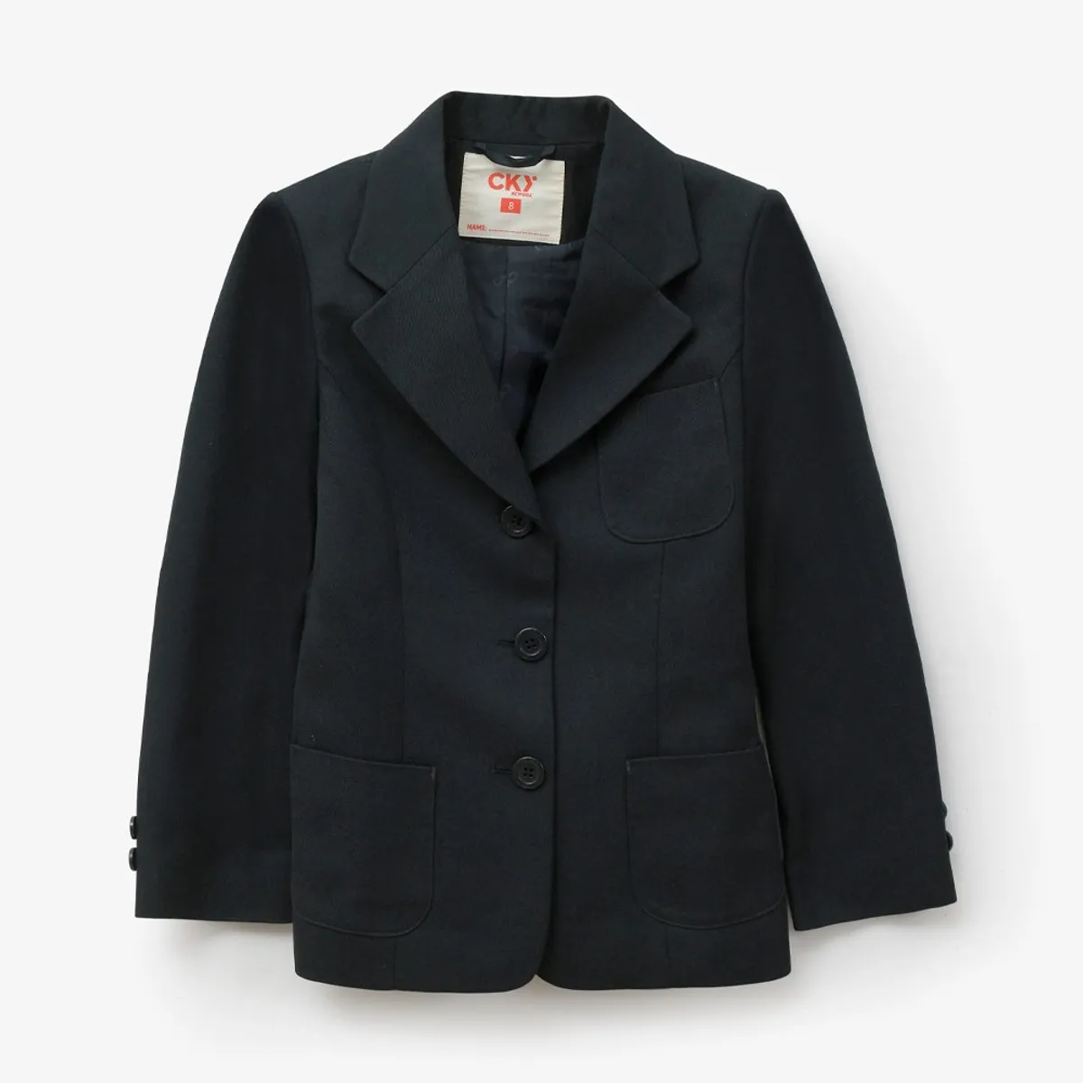 COLLOKY - Blazer Escolar de Niña Azul con botones