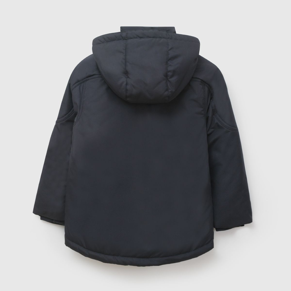 COLLOKY - Parka Escolar de niño Azul con Forro de Fleece