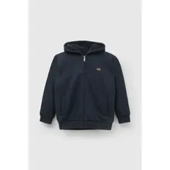 COLLOKY - Polerón Escolar Unisex Azul con Fleece Interior