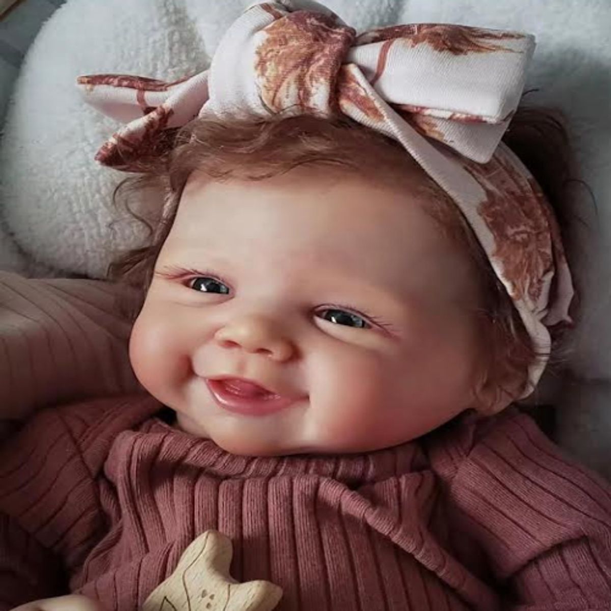 GENERICO - Muñeca Reborn Bebe Realista Cuerpo De Algodón 50cm