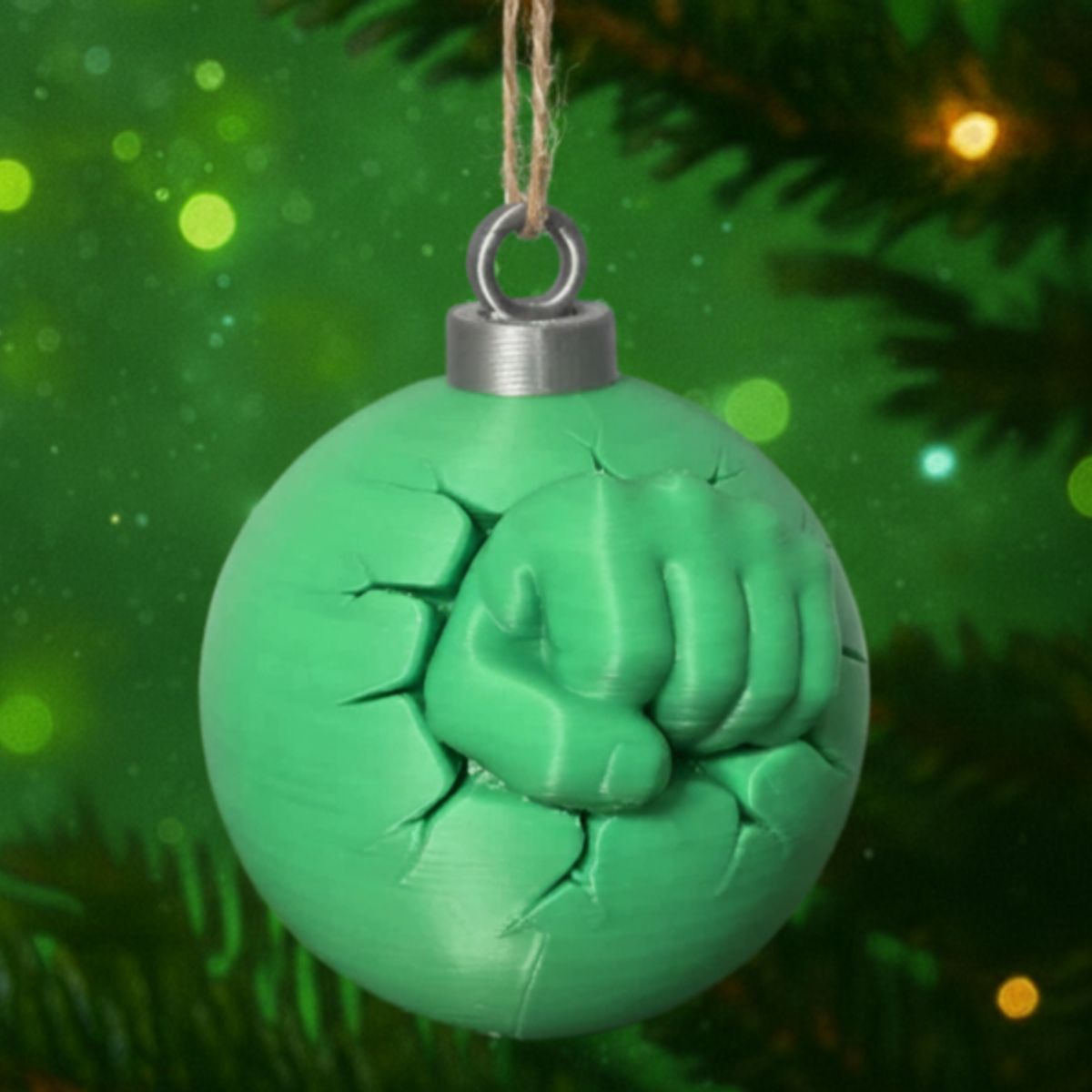 GENERICO - Adorno de Navidad de HULK